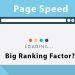 Site speed is a big ranking factor