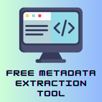 Free metadata extraction tool